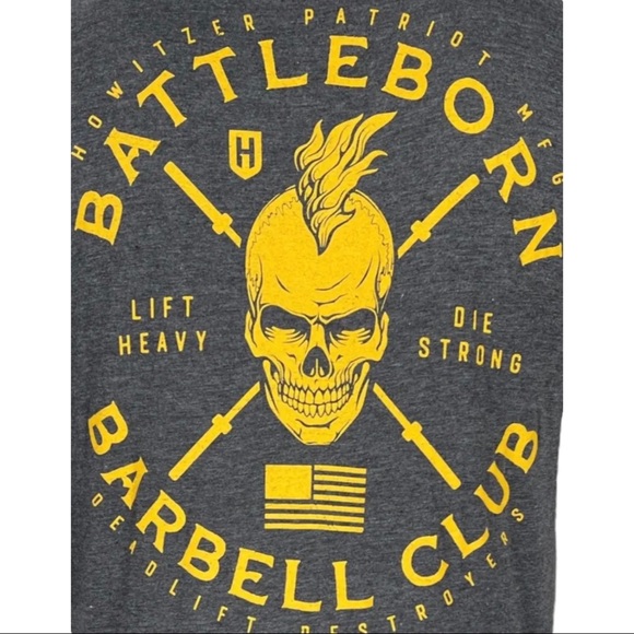 Howitzer Style Men's T-Shirt Battleborn Club Military Grunt MFG - Picture 5 of 10